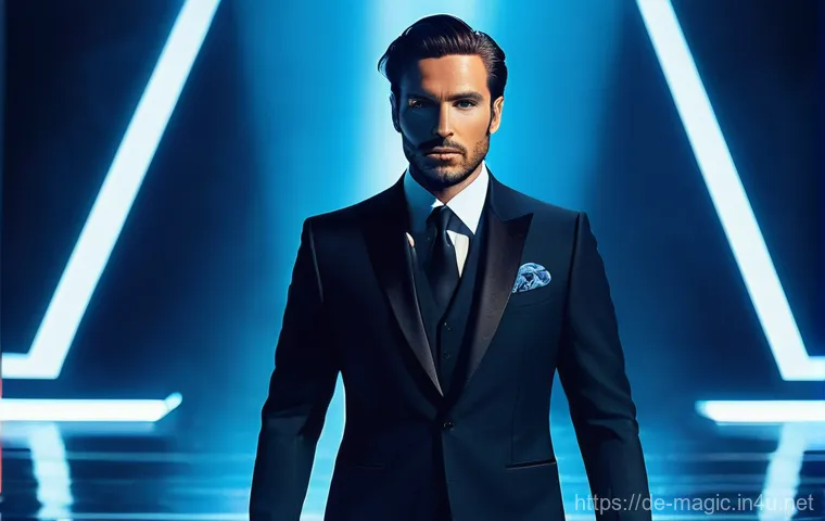 마술을 위한 의상 - **Prompt 2: The Urban Illusionist in Motion**
    "A young, dynamic female magician in her mid-20s p...